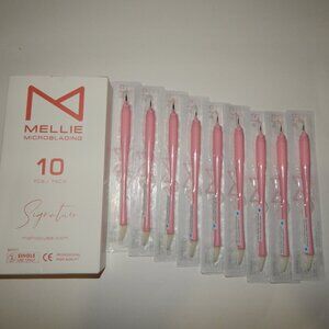 9 Mellie Signature Microblading Single Use Eyebrow Pens - Sterilized - BB10/2029